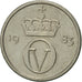 Coin, Norway, Olav V, 10 Öre, 1983, AU(50-53), Copper-nickel, KM:416