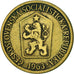 Monnaie, Tchécoslovaquie, Koruna, 1963, TTB, Aluminum-Bronze, KM:50