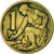 Moneda, Checoslovaquia, Koruna, 1963, MBC, Aluminio - bronce, KM:50