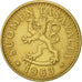Coin, Finland, 20 Pennia, 1963, AU(55-58), Aluminum-Bronze, KM:47