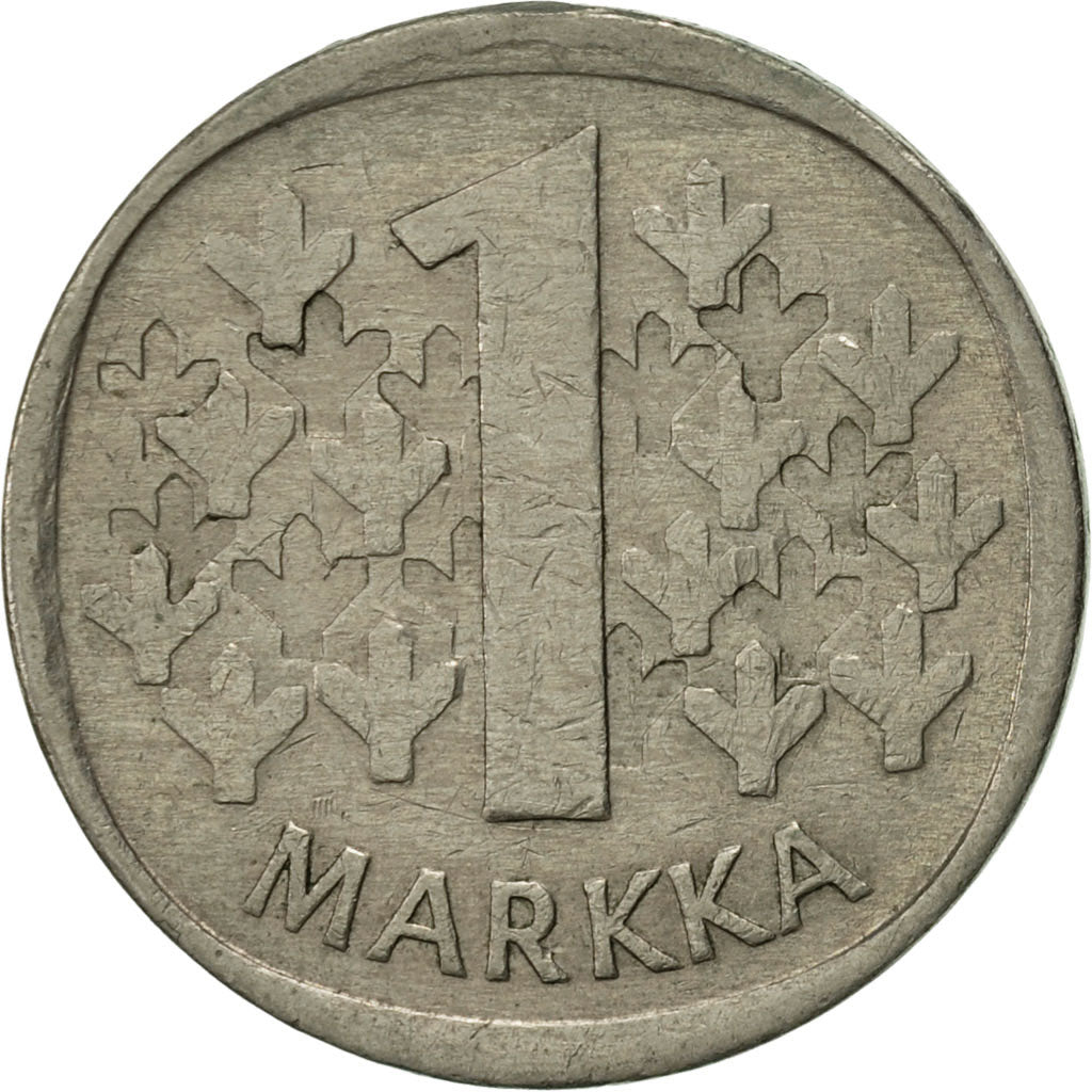 Coin, Finland, Markka, 1979, AU(50-53), Copper-nickel, KM:49a