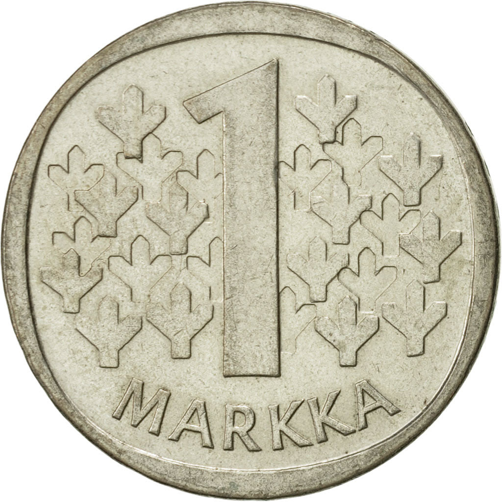 Finnland, Markka, 1965, VZ, Silber, KM:49