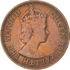 CYPRUS, 5 Mils, 1955, KM #34, EF(40-45), Bronze, 5.66