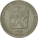 Moneta, Cecoslovacchia, 2 Koruny, 1973, BB+, Rame-nichel, KM:75