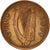 Coin, IRELAND REPUBLIC, 1/2 Penny, 1971, EF(40-45), Bronze, KM:19