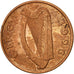 Moneta, REPUBLIKA IRLANDII, Penny, 1996, AU(50-53), Miedź platerowana stalą