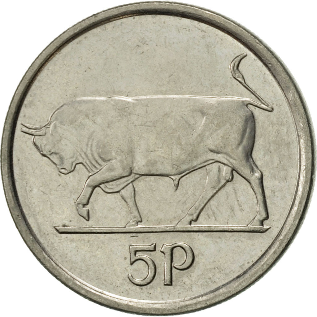 Monnaie, IRELAND REPUBLIC, 5 Pence, 1993, SUP, Copper-nickel, KM:28