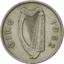 Coin, IRELAND REPUBLIC, 6 Pence, 1962, AU(50-53), Copper-nickel, KM:13a