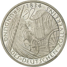 GERMANIA - REPUBBLICA FEDERALE, 5 Mark, 1984, Munich, Germany, SPL, Nichel