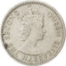 MALAYA & BRITISH BORNEO, 10 Cents, 1956, KM #2, EF(40-45), Copper-Nickel, 19.5,.