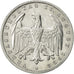 GERMANY, WEIMAR REPUBLIC, 3 Mark, 1922, Hamburg, AU(55-58), Aluminum, KM:29