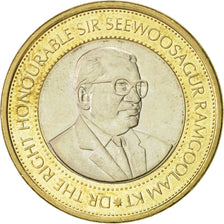 Coin, Mauritius, 20 Rupees, 2007, AU(55-58), Bi-Metallic, KM:66
