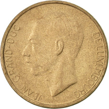 Luxembourg, Jean, 20 Francs, 1990, AU(50-53), Aluminum-Bronze, KM:67