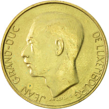 Coin, Luxembourg, Jean, 5 Francs, 1990, AU(50-53), Aluminum-Bronze, KM:65