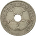 Belgian Congo, 10 Centimes, 1927, Heaton, AU(50-53), Copper-nickel, KM:18