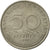 Coin, Greece, 50 Drachmes, 1982, AU(55-58), Copper-nickel, KM:134