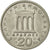 Moneta, Grecja, 20 Drachmes, 1982, AU(55-58), Miedź-Nikiel, KM:133