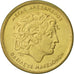 Greece, 100 Drachmes, 1990, Athens, AU(55-58), Aluminum-Bronze, KM:159