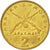 Moneta, Grecja, 2 Drachmai, 1976, AU(50-53), Mosiądz niklowy, KM:117