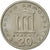 Coin, Greece, 20 Drachmes, 1984, EF(40-45), Copper-nickel, KM:133