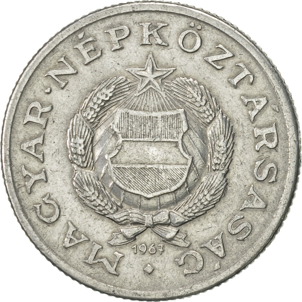 Monnaie, Hongrie, Forint, 1967, Budapest, SUP, Aluminium, KM:575