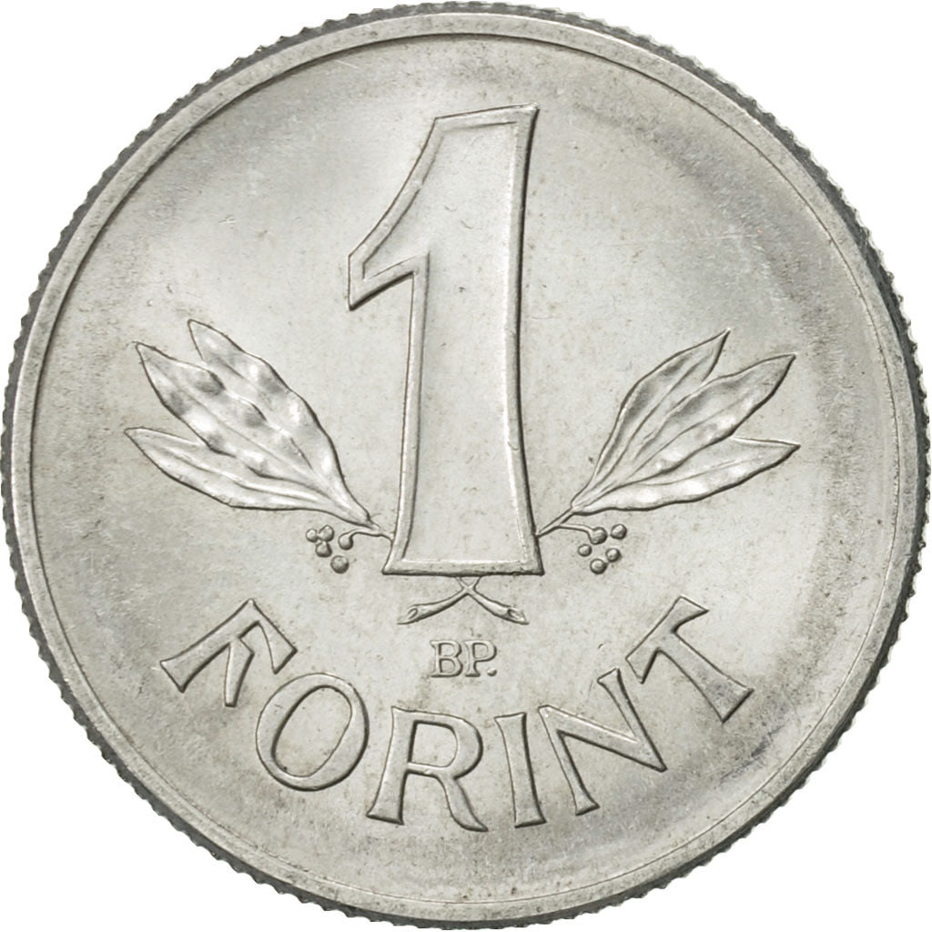 Coin, Hungary, Forint, 1976, Budapest, AU(55-58), Aluminum, KM:575
