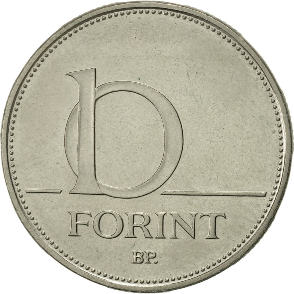 Monnaie, Hongrie, 10 Forint, 1994, Budapest, SUP, Copper-nickel, KM:695