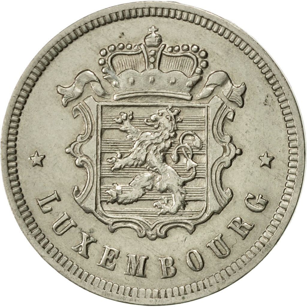 Coin, Luxembourg, Charlotte, 25 Centimes, 1938, AU(55-58), Copper-nickel