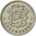 Coin, Luxembourg, Charlotte, 25 Centimes, 1938, AU(55-58), Copper-nickel