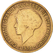 Coin, Luxembourg, Charlotte, 10 Centimes, 1930, VF(20-25), Bronze, KM:41