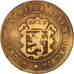 Coin, Luxembourg, William III, 5 Centimes, 1854, Utrecht, VF(20-25), Bronze