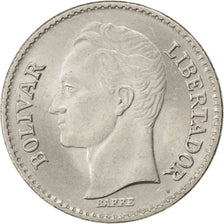 Coin, Venezuela, 25 Centimos, 1978, MS(63), Nickel, KM:50.1