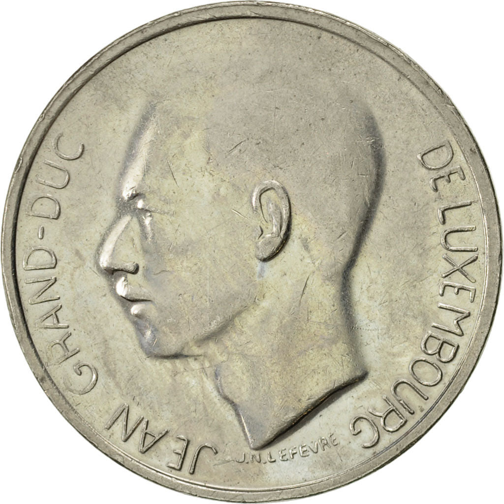 Monnaie, Luxembourg, Jean, 10 Francs, 1977, TTB+, Nickel, KM:57