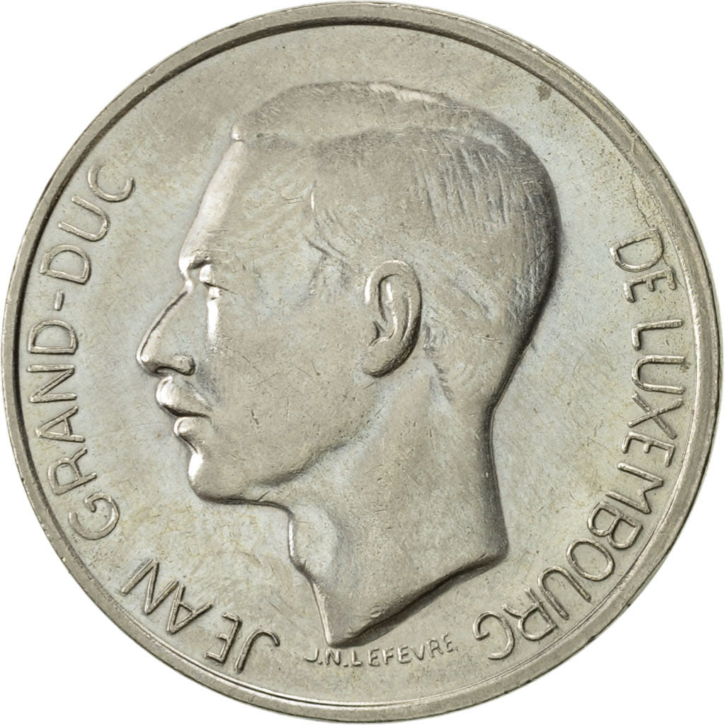 Coin, Luxembourg, Jean, 10 Francs, 1978, AU(55-58), Nickel, KM:57
