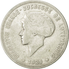 Lussemburgo, Charlotte, 10 Francs, 1929, BB, Argento, KM:39