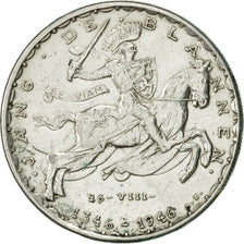 Luxembourg, Charlotte, 20 Francs, 1946, AU(50-53), Silver, KM:47