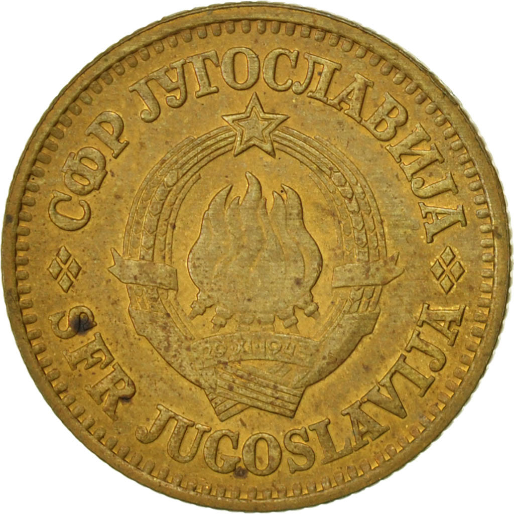 Coin, Yugoslavia, 10 Para, 1979, AU(50-53), Brass, KM:44