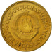 Monnaie, Yougoslavie, 10 Para, 1976, SUP, Laiton, KM:44