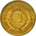 Coin, Yugoslavia, 10 Para, 1980, AU(55-58), Brass, KM:44