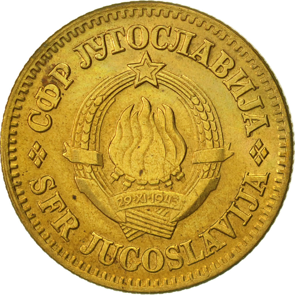 Munten, Joegoslaviëe, 10 Para, 1965, PR, Tin, KM:44