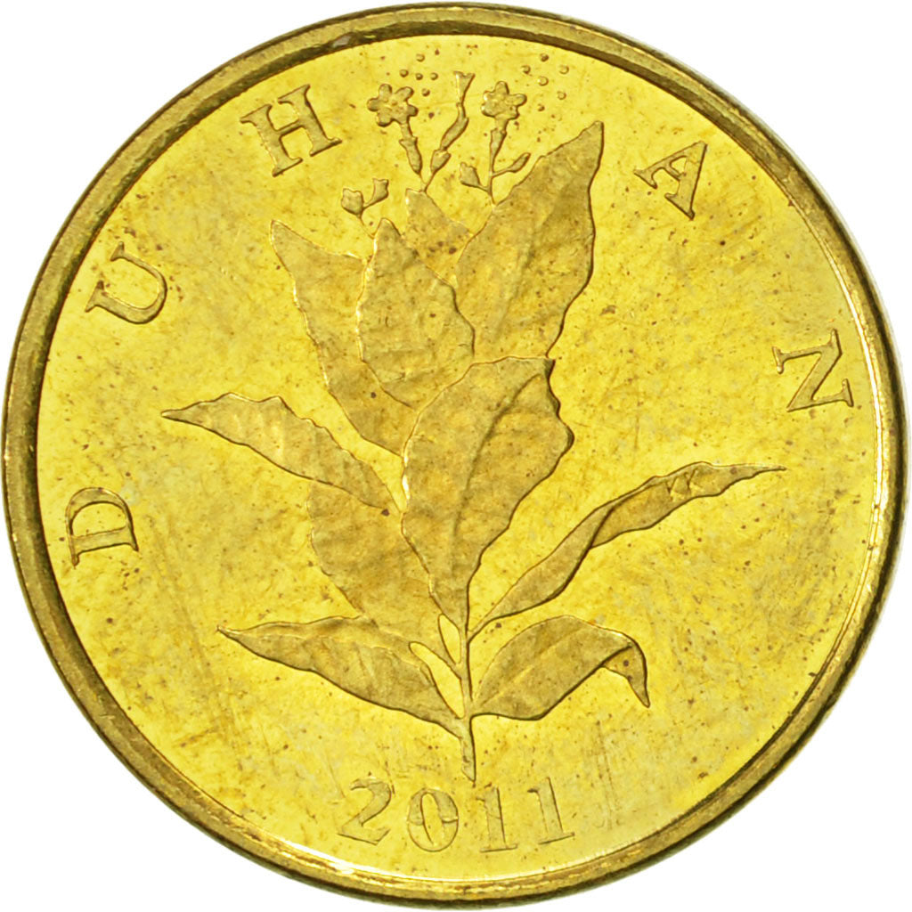 Monnaie, Croatie, 10 Lipa, 2011, SUP, Brass plated steel, KM:6