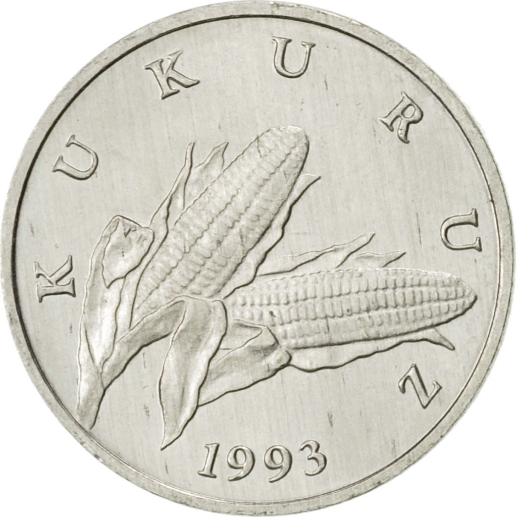 Kroatien, Lipa, 1993, VZ+, Aluminium, KM:3