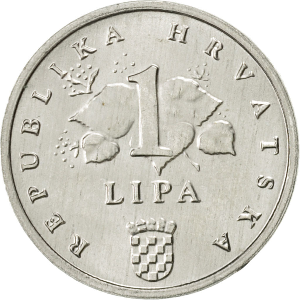 Kroatien, Lipa, 1993, VZ+, Aluminium, KM:3