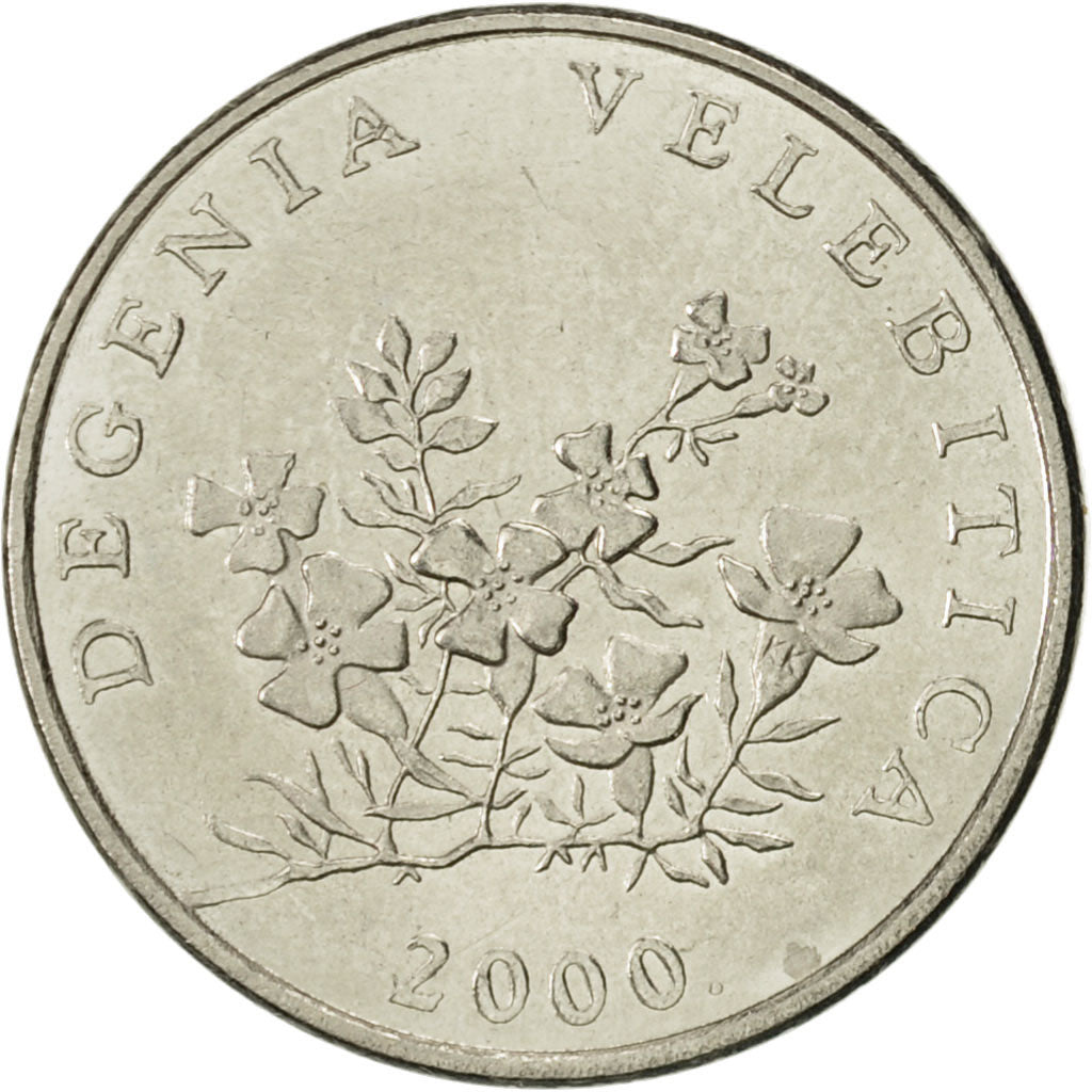 Croatie, 50 Lipa, 2000, SUP, Nickel plated steel, KM:19