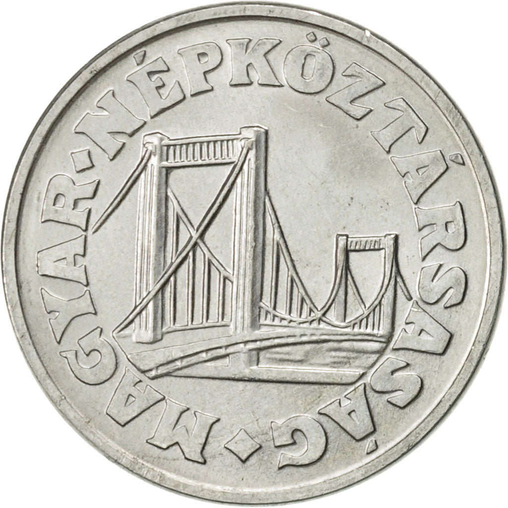 Moneta, Węgry, 50 Fillér, 1978, Budapest, MS(60-62), Aluminium, KM:574