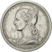 Coin, Madagascar, 2 Francs, 1948, Paris, AU(50-53), Aluminum, KM:4