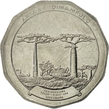 Munten, Madagascar, 50 Ariary, 1992, PR, Stainless Steel, KM:20