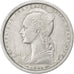 SAINT PIERRE & MIQUELON, 2 Francs, 1948, Paris, KM #2, EF(40-45), Aluminum,...