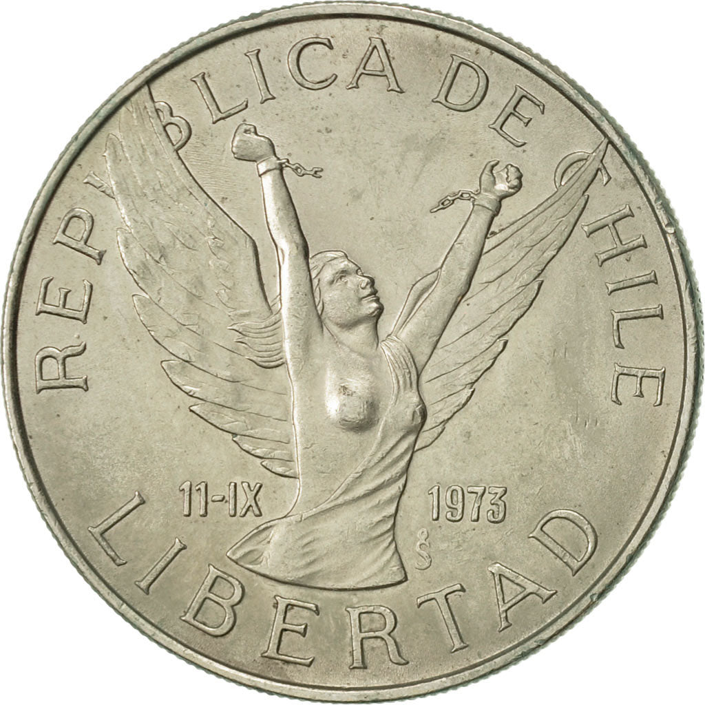 Coin, Chile, 10 Pesos, 1978, AU(55-58), Copper-nickel, KM:210
