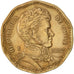 Coin, Chile, 50 Pesos, 2002, AU(55-58), Aluminum-Bronze, KM:219.2